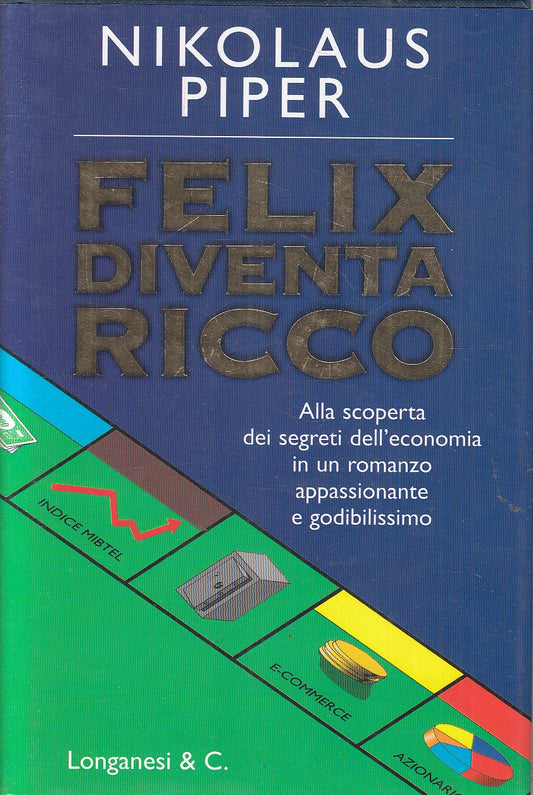 LN2- FELIX DIVENTA RICCO - NIKOLAUS PIPER - LONGANESI GAJA SCIENZA - CS - JXS156