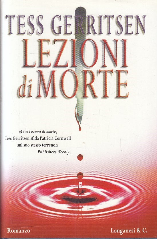 LN2- LEZIONI DI MORTE - GERRITSEN - LONGANESI GAJA SCIENZA - CS - JXS207