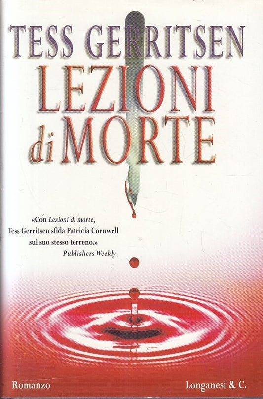 LN2- LEZIONI DI MORTE - GERRITSEN - LONGANESI GAJA SCIENZA - CS - JXS207