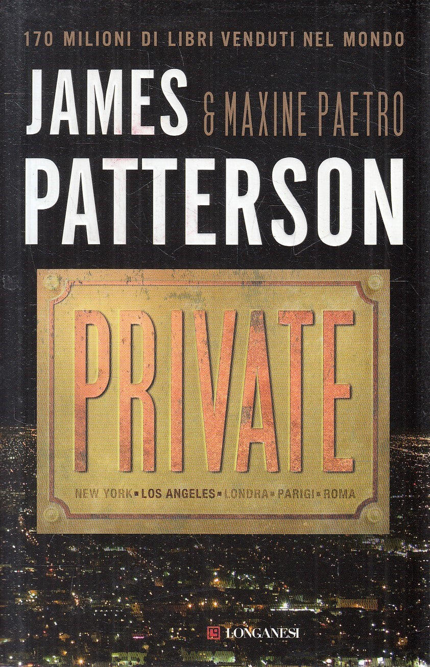PRIVATE - PATTERSON PAETRO - LONGANESI GAJA SCIENZA - CS - JXS283