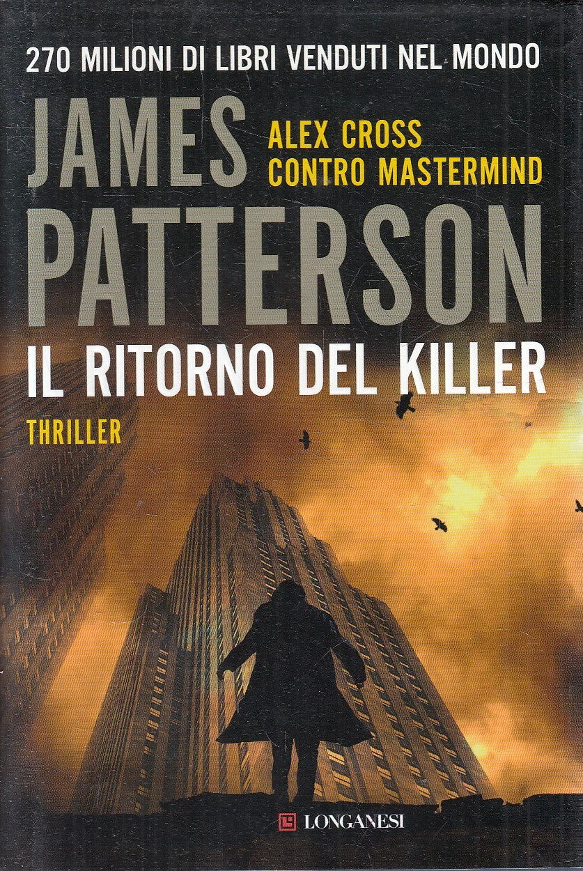 IL RITORNO DEL KILLER - PATTERSON - LONGANESI THRILLER - CS - JXS225