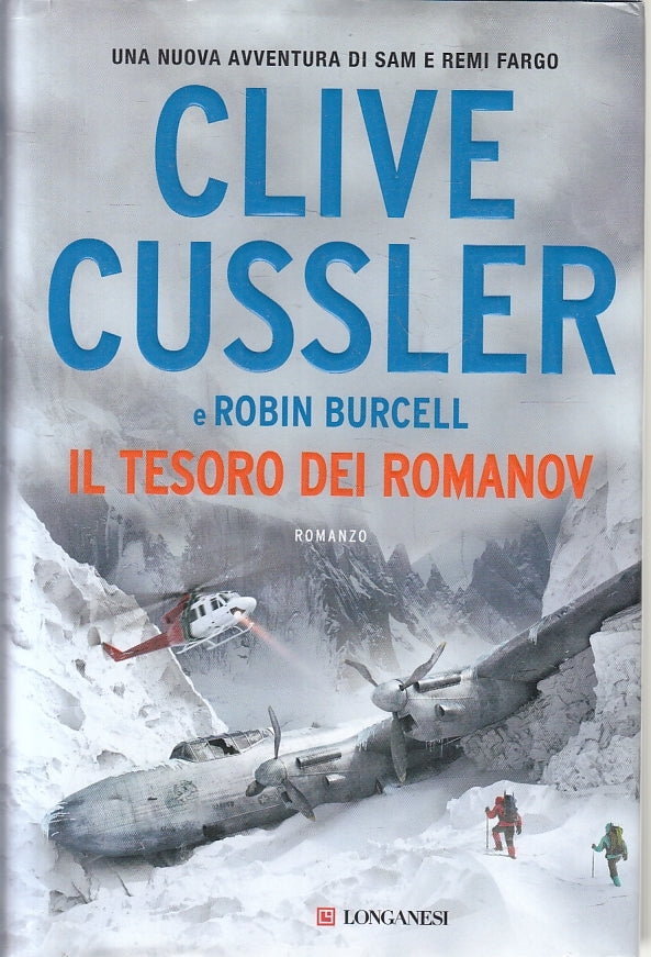 LN- IL TESORO DEI ROMANOV - CLIVE CUSSLER - LONGANESI --- 2017- CS- ZFS122