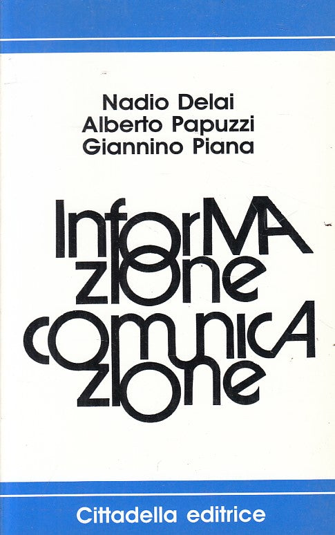 LS- INFORMAZIONE / COMUNICAZIONE -- CITTADELLA - ETICA -- 1997 - B - YFS27