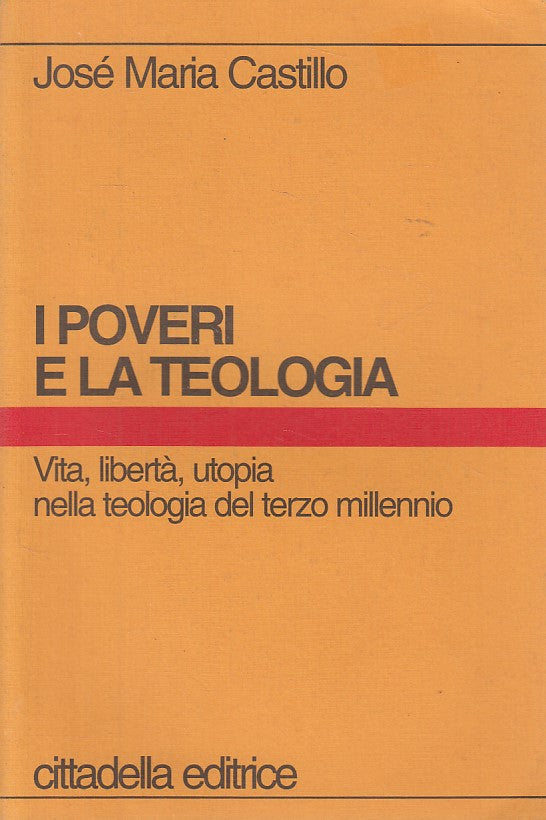 LS- I POVERI E LA TEOLOGIA - CASTILLO - CITTADELLA -- 1a ED. - 2002 - B - ZDS436