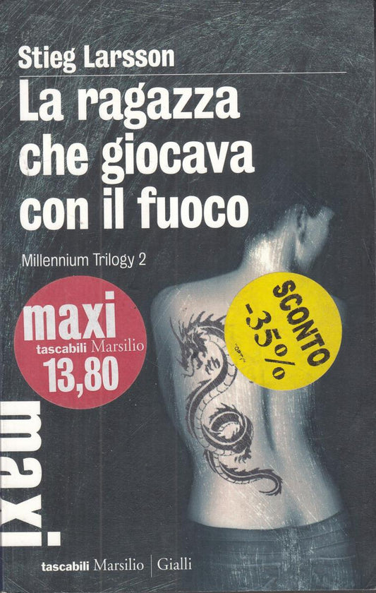 LN2- LA RAGAZZA CHE GIOCAVA CON IL FUOCO - LARSSON - TASCABILI MARSILIO - JXS118
