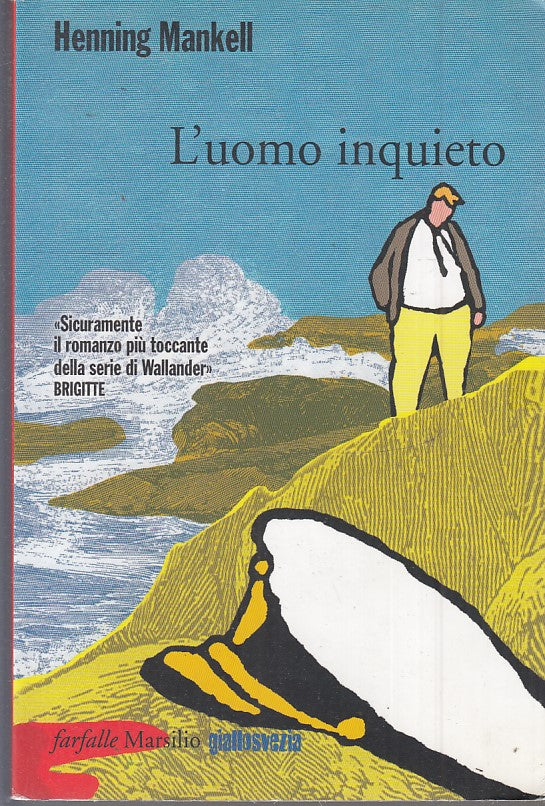 LN2- L'UOMO INQUIETO - HENNING MANKELL- MARSILIO FARFALLE GIALLOSVEZIA- B- JXS54
