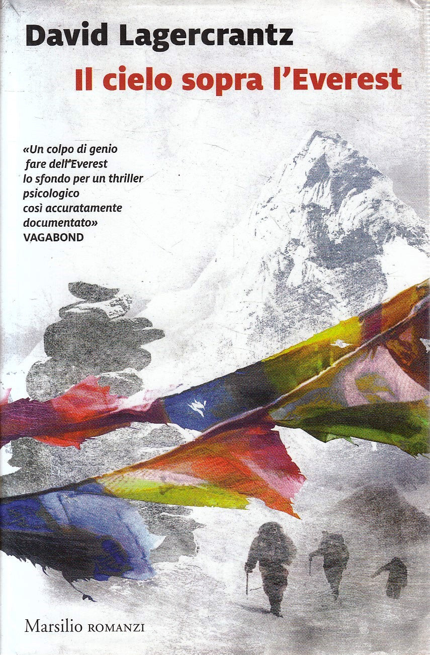 LN- IL CIELO SOPRA L'EVEREST - DAVID LAGERCRANTZ - MARSILIO --- 2018- CS- YFS477
