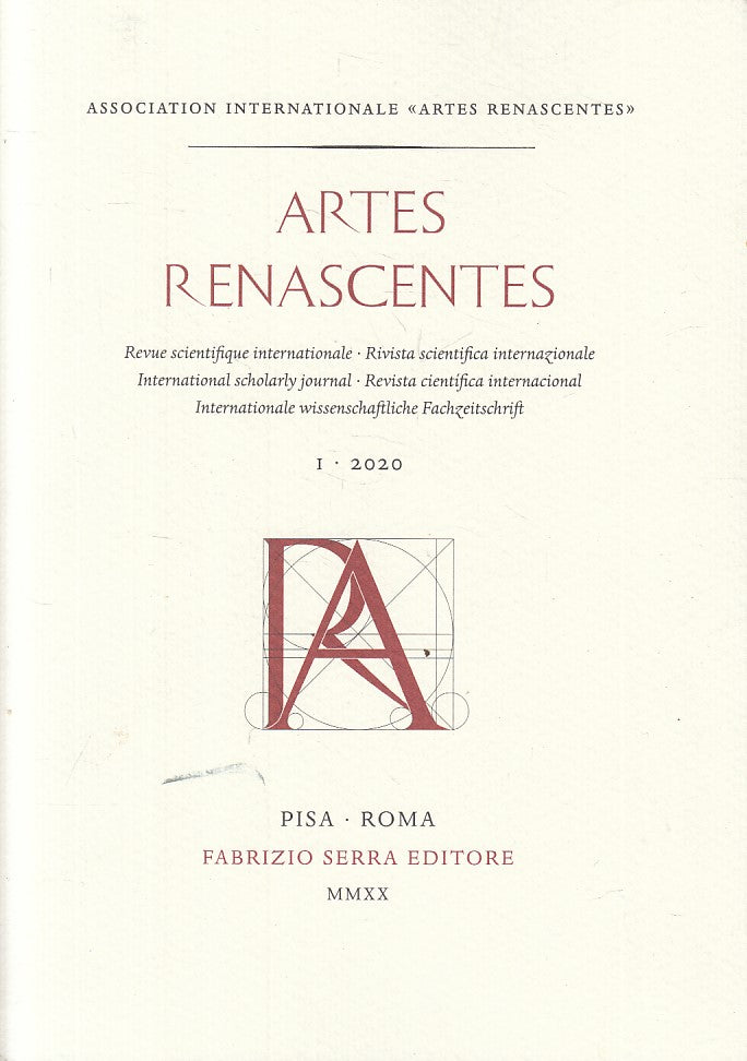 LZ- ARTES RENASCENTES N.1 RIVISTA SCIENTIFICA -- SERRA --- 2020 - BS - ZFS228