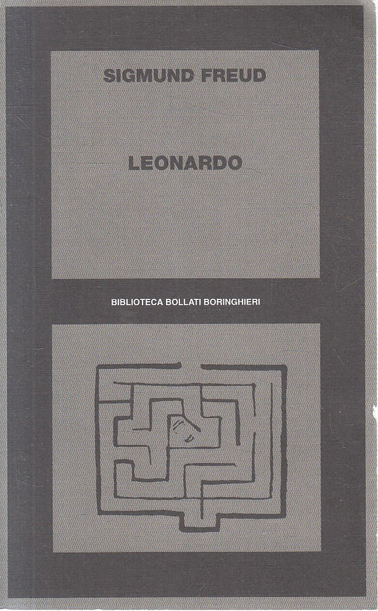 LS- LEONARDO - SIGMUND FREUD - BORINGHIERI - BIBLIOTECA --- B - YFS39