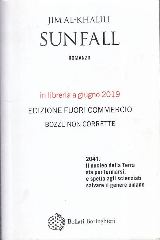 SUNFALL - AL KHALILI - BORINGHIERI - FUORI COLLANA -- 2019 - B - YFS6
