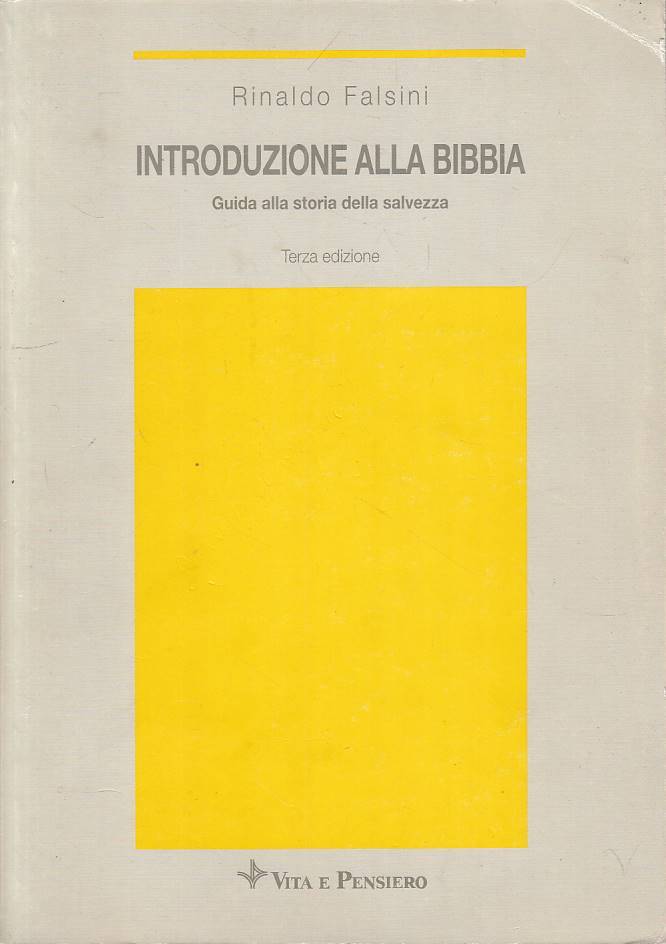 LS- INTRODUZIONE ALLA BIBBIA GUIDA - FALSINI - VITA PENSIERO ---- B - ZFS304
