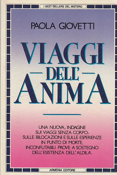 LS- VIAGGI DELL'ANIMA - GIOVETTI - ARMENIA - MISTERO -- 1989 - B - YDS591