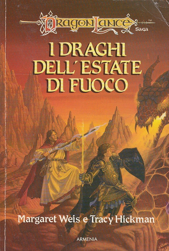 LF- I DRAGHI DELL'ESTATE DI FUOCO DRAGONLANCE- WEIS- ARMENIA--- 1995- B - YFS999