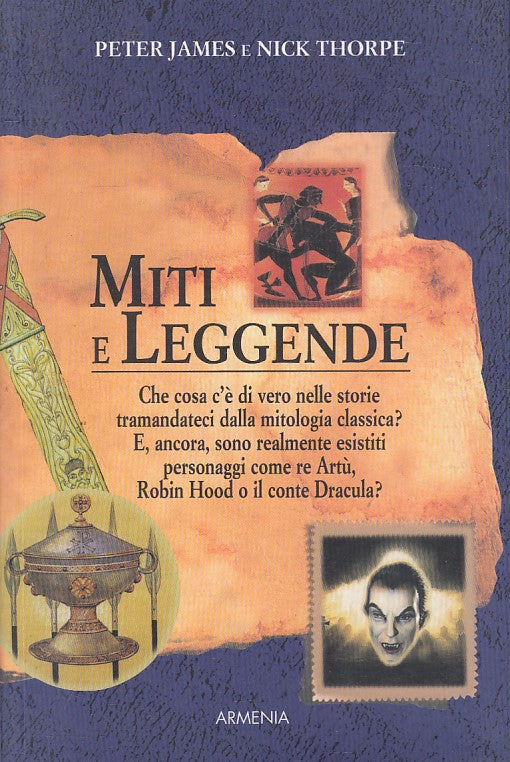 LS- MITI E LEGGENDE- JAMES THORPE- ARMENIA - ANTICHI MISTERI-- 2003 - B - YFS480