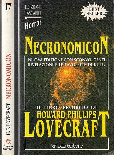 LN- NECROMICON - HOWARD PHILLIPS LOVECRAFT - FANUCCI - HORROR-- 1994 - B - XFS46