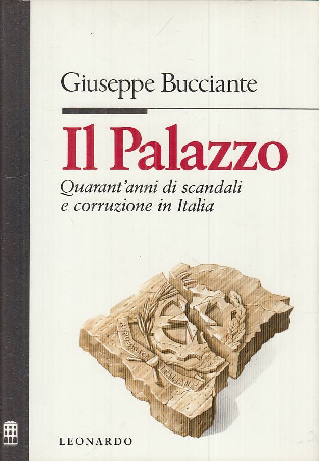 LS- PALAZZO SCANDALI CORRUZIONE ITALIA- BUCCIANTE- LEONARDO--- 1989 - CS - ZTS55
