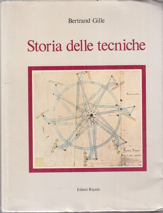LS- STORIA DELLE TECNICHE - GILLE - RIUNITI -- 1a ED. - 1985 - CS - ZFS271