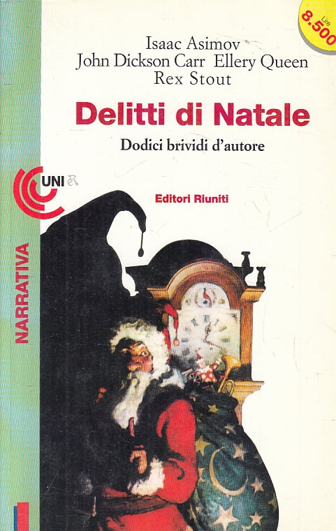 LN2- DELITTI DI NATALE- ASIMOV DICKSON CARR ELLERY QUEEN REX STOUT -- B - JXS95