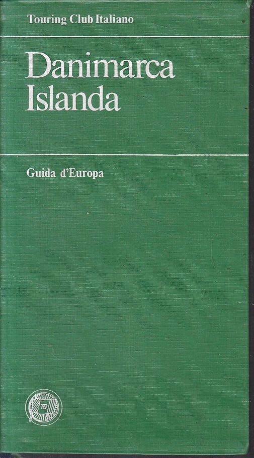 LV- GUIDA D'EUROPA DANIMARCA ISLANDA -- TOURING CLUB ITALIANO--- 1988- B- ZFS214