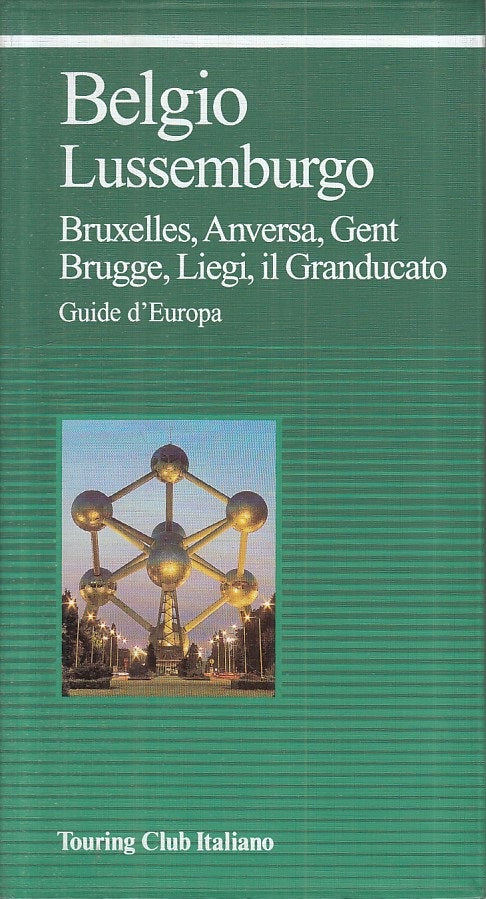 LV- BELGIO LUSSEMBURGO BRUXELLES ANVERSA-- TCI- GUIDE EUROPA-- 2000 - B - ZFS283