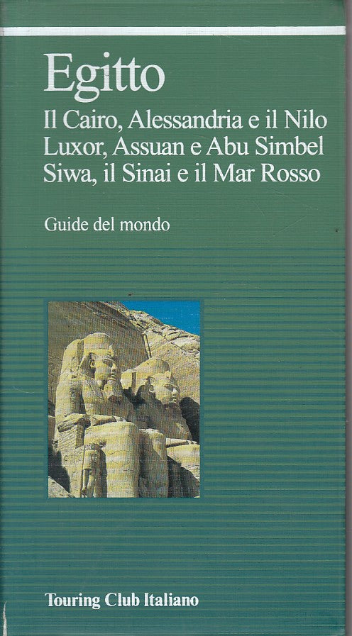 LV- EGITTO CAIRO ALESSANDRIA NILO -- TCI - GUIDE D'EUROPA -- 1998 - B - YFS262