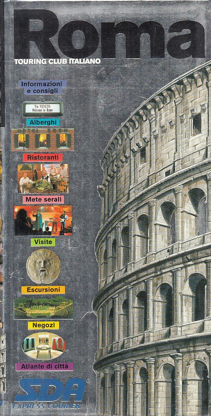 LV- ROMA ITALIA GUIDA - TCI SDA - GUIDE ARGENTO --- 2000 - B - ZFS77