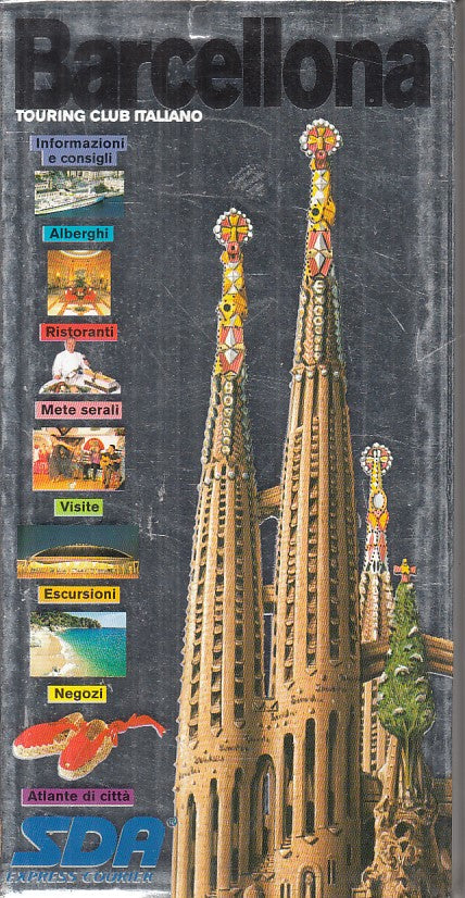 LV- BARCELLONA SPAGNA GUIDA - TCI SDA - GUIDE ARGENTO --- 2000 - B - ZFS77