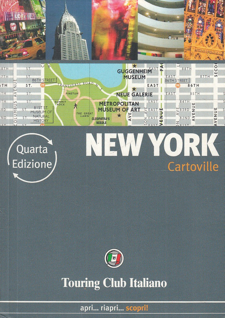 LN2- NEW YORK CARTOVILLE CARTINE PIEGHEVOLI - TCI  - B - JXS228