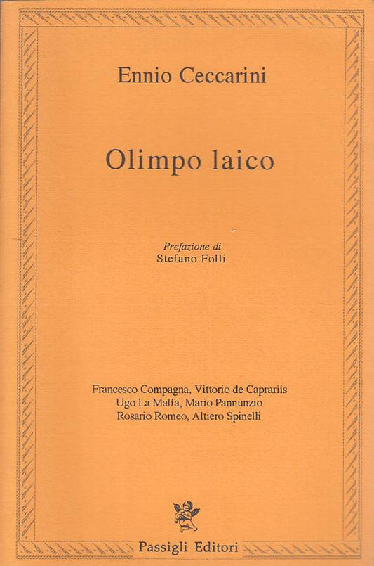 LS- OLIMPO LAICO - ENNIO CECCARINI - PASSIGLI --- 1995 - B - YTS39