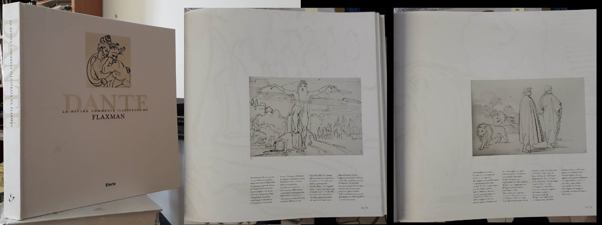 LN- LA DIVINA COMMEDIA ILLUSTRATA DA FLAXMAN - DANTE - ELECTA--- 2004- C- ZFS319