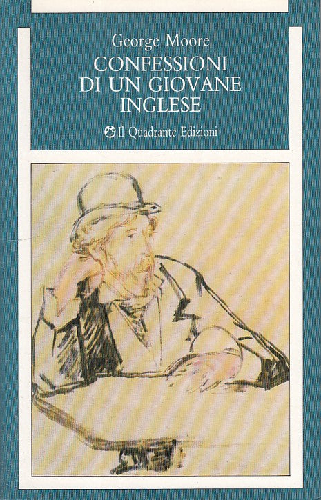 LN- CONFESSIONI DI UN GIOVANE INGLESE - MOORE - QUADRANTE --- 1987 - B - YFS393