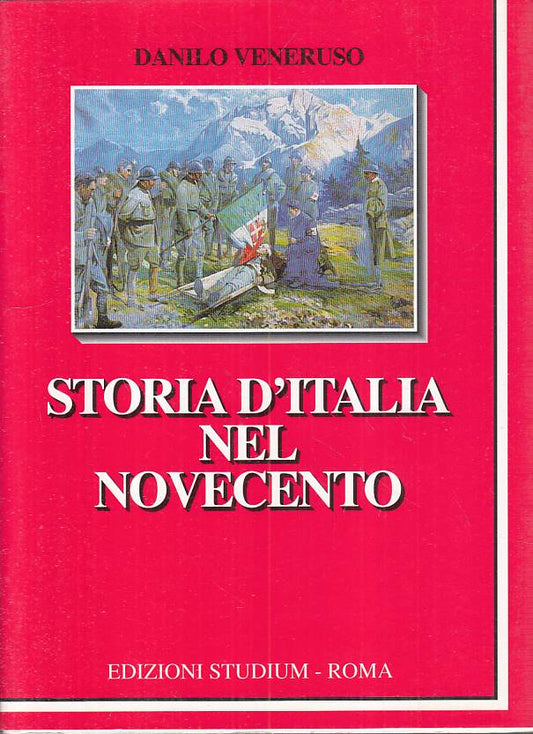 LS- STORIA D'ITALIA NEL NOVECENTO - VENERUSO - STUDIUM --- 2002 - BS - YTS390