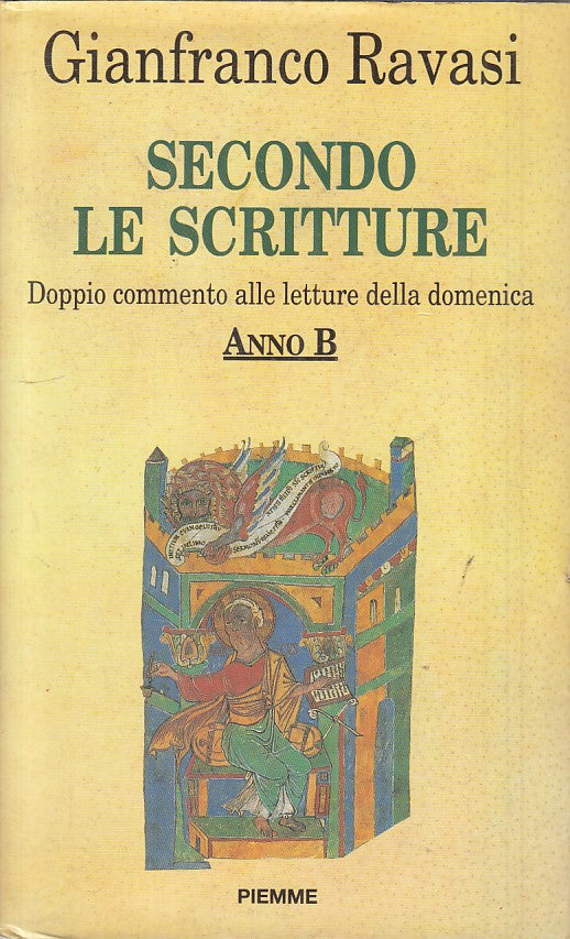 LS- SCONDO LE SCRITTURE LETTURA DOMENICA ANNO B -- PIEMME --- 1996 - CS - ZFS394