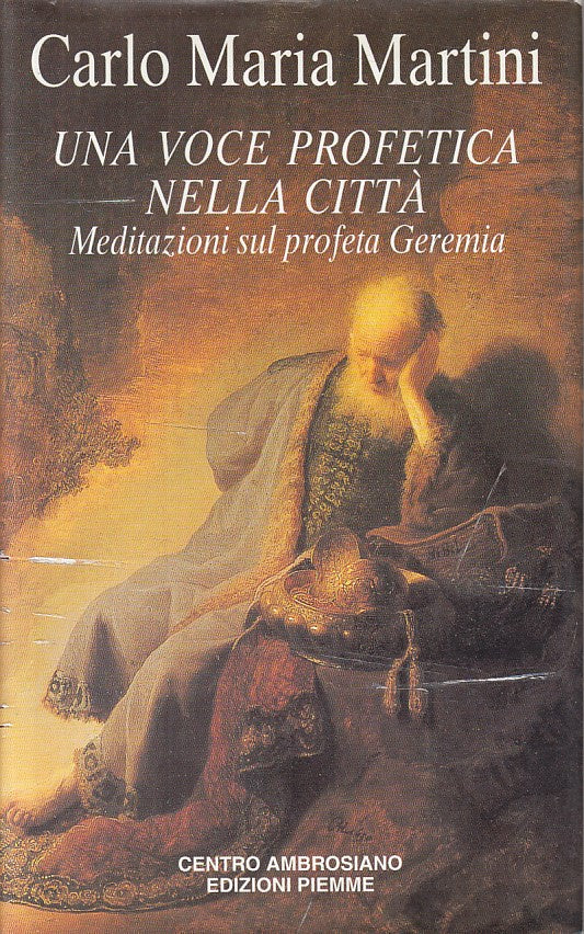 LS- VOCE PROFETICA NELLA CITTA' GEREMIA - MARTINI - PIEMME--- 1993 - CS - YFS592