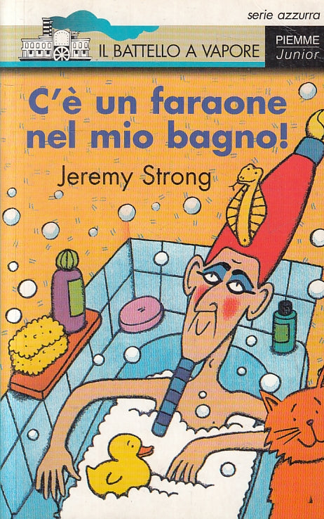 LN2- C'E' UN FARAONE IN BAGNO- STRONG- PIEMME JUNIOR- BATTELLO A VAPORE- B- JXS6