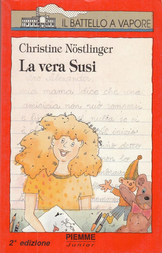 LN2- LA VERA SUSI - NOSTLINGER - PIEMME UNIOR BATTELLO A VAPORE - B - JXS108