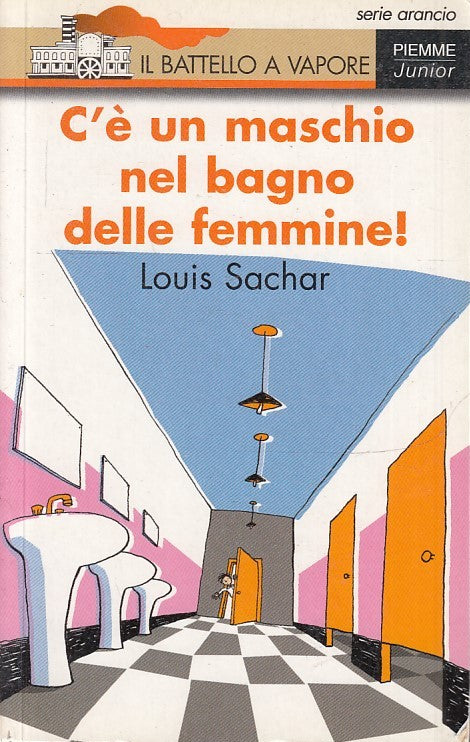 LN2- C'E' UN MASCHIO NEL BAGNO DELLE FEMMINE - SACHAR-- BATTELLO VAPORE- B- JXS5
