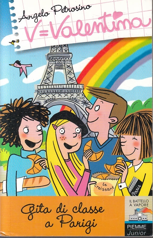 LN2- V=VALENTINA 3 GITA DI CLASSE A PARIGI-- PIEMME- BATTELLO A VAPORE-- B- JXS6