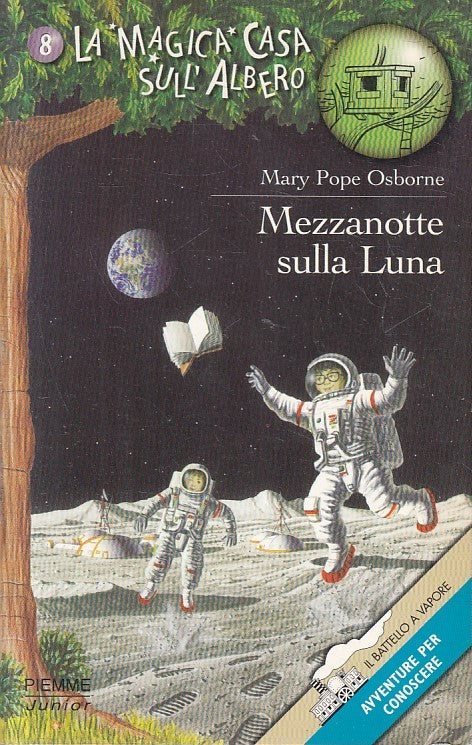 LB- MEZZANOTTE SULLA LUNA - MARY POPE OSBORNE - PIEMME- JUNIOR-- 2000- B- YFS477