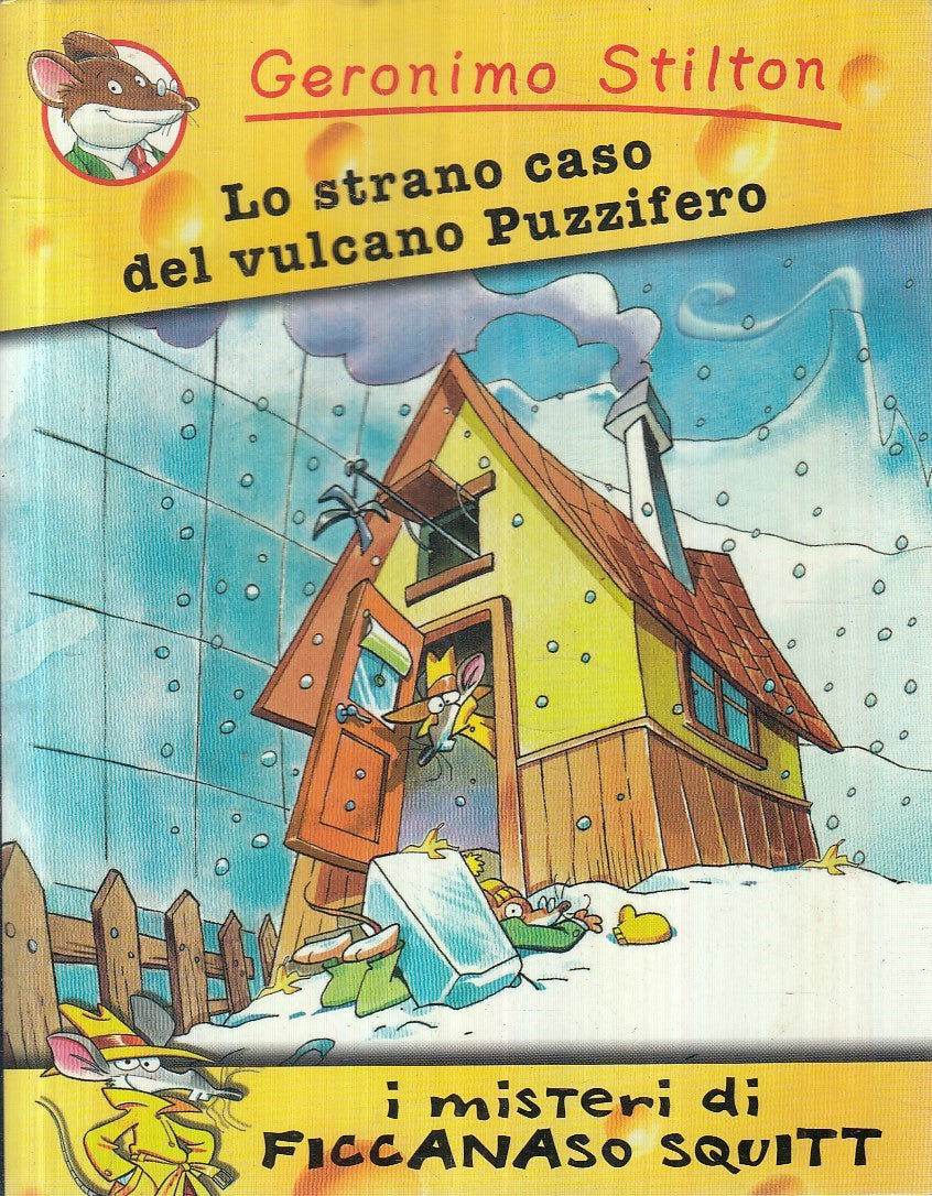 LN2- GERONIMO STILTON SQUITT STRANO CASO VULCANO PUZZIFERO  - PIEMME - B- JXS254