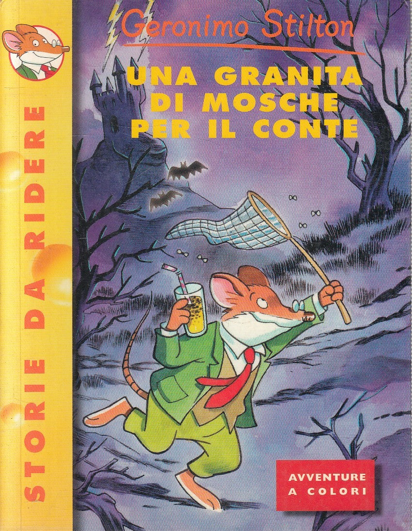 LN2- GERONIMO STILTON UNA GRANITA DI MOSCHE PER IL CONTE - PIEMME - B - JXS254