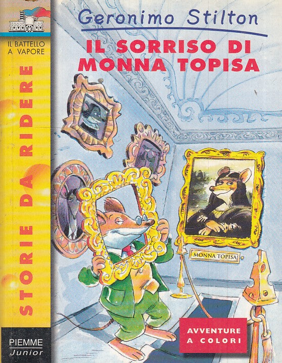 LN2- GERONIMO STILTON IL SORRISO DI NONNA TOPISIA - STORIE DA RIDERE 10 - RGZ