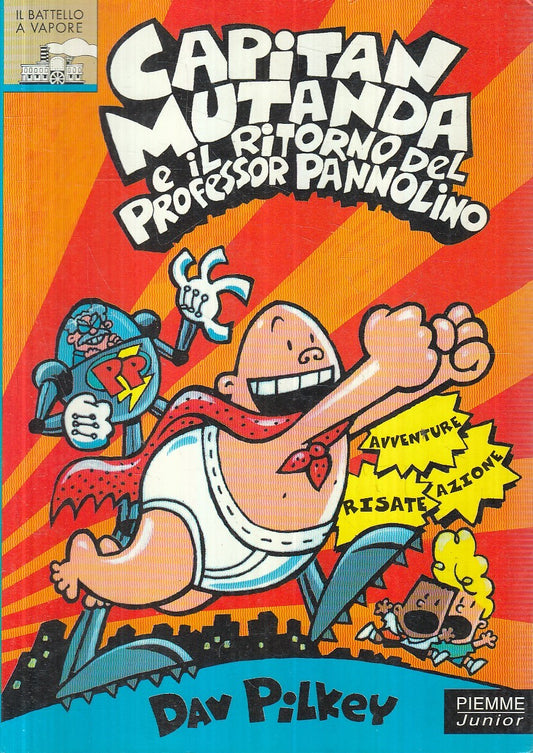 LN2- CAPITAN MUTANDA RITORNO PROFESSOR PANNOLINO - BATTELLO VAPORE - B - JXS191