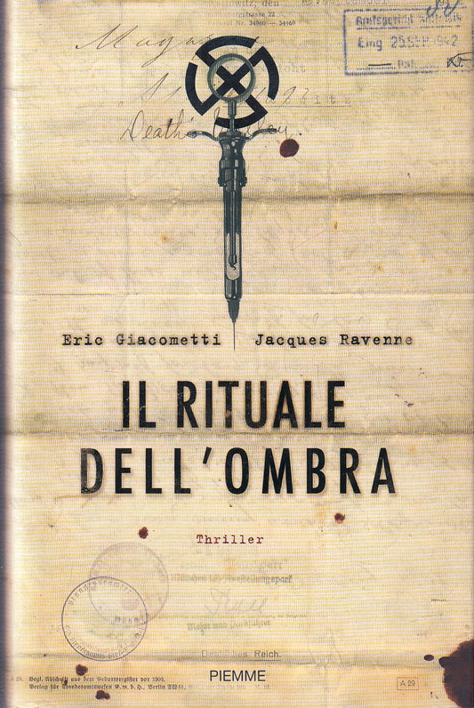 LN2- IL RITUALE DELL'OMBRA - GIACOMETTI RAVENNE - PIEMME - CS - JXS142