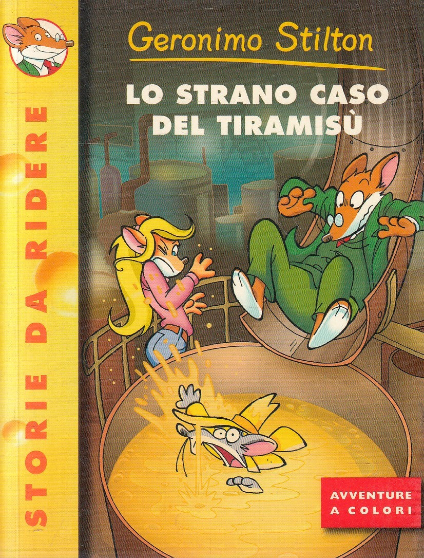 GERONIMO STILTON LO STRANO CASO DEL TIRAMISU' - PIEMME - B - JXS254
