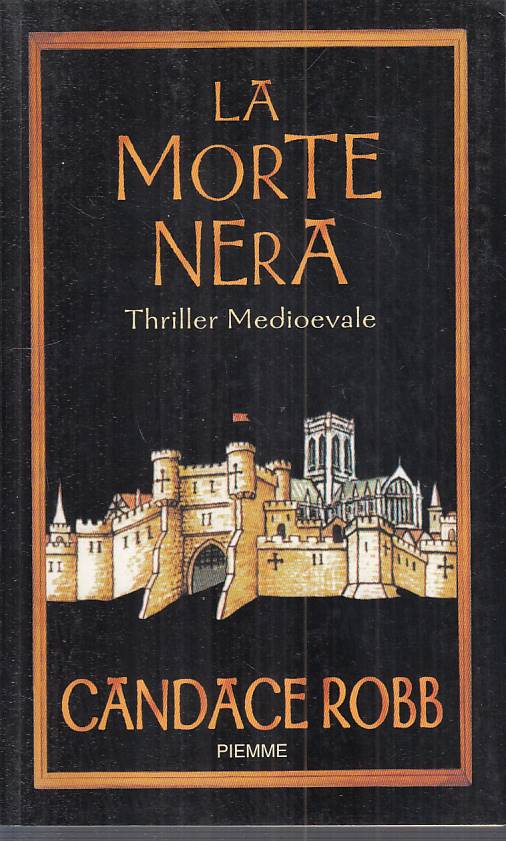 LG- LA MORTE NERA - ROBB - PIEMME - THRILLER MEDIOEVALE --- B - ZFS128