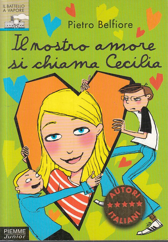 LN- IL NOSTRO AMORE SI CHIAMA CECILIA - BELFIORE - PIEMME --- 2001 - B - YFS277