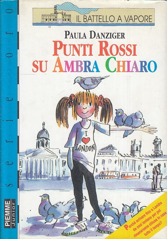 LN2- PUNTI ROSSI SU AMBRA CHIARO- DANZIGER - PIEMME- BATTELLO VAPORE- 1997- JXS5