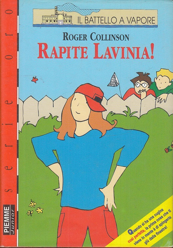 RAPITE LAVINIA! - COLLINSON - PIEMME - BATTELLO A VAPORE -- 1996 - CS - JX1