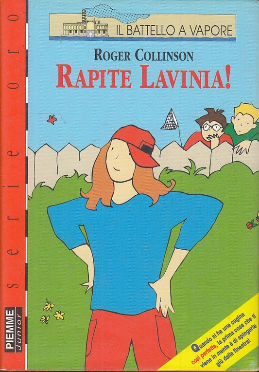 RAPITE LAVINIA! - COLLINSON - PIEMME - BATTELLO A VAPORE -- 1996 - CS - JX1